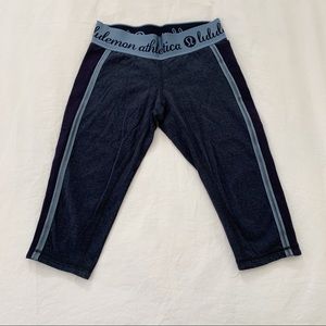 Reversible cropped lululemon leggings